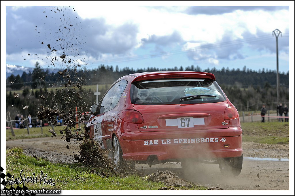 Rivière Drugeon n°67 PAULIN Anthony PAULIN Ludovic	Peugeot 206 RC