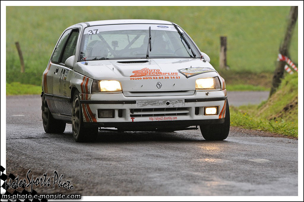 Luronne 2013 n°37 CUNAT Damien SARRAZIN Charlène CLIO WILLIAMS 