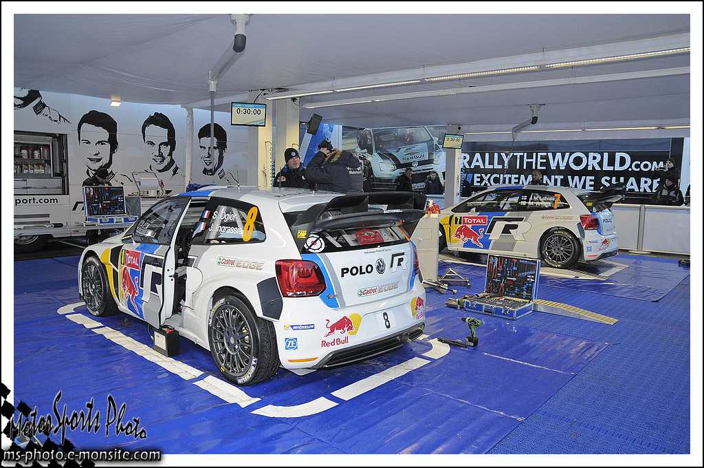 Monte carlo 2013 stand VW POLO WRC