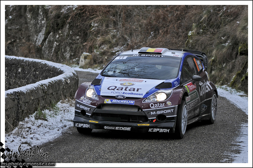 Monte carlo 2013 NEUVILLE Thierry GILSOUL Nicolas FIESTA WRC