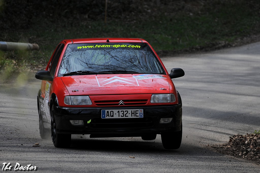saxo n°61 01 Rallye de Franche comté 2012